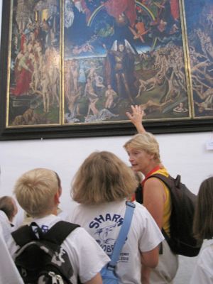 hans_memling_danzig_schueler 2010 in Gdansk: Schüler lernen mit Hans Memling Sünde, Vergebung und Verdammnis - und Alpträume